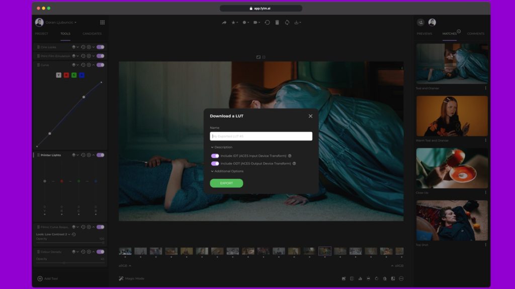 fylm.ai - Download LUT