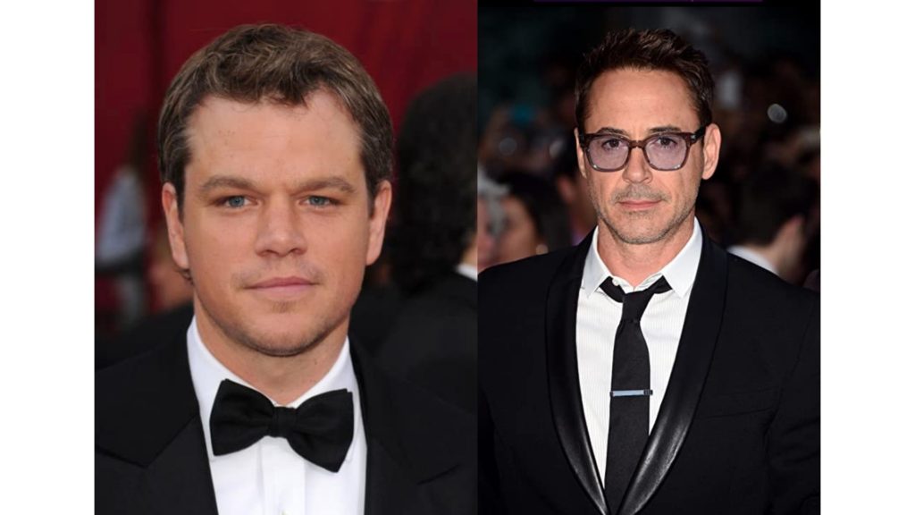 'Oppenheimer' - Actors: Robert Downey Jr., and Matt Damon