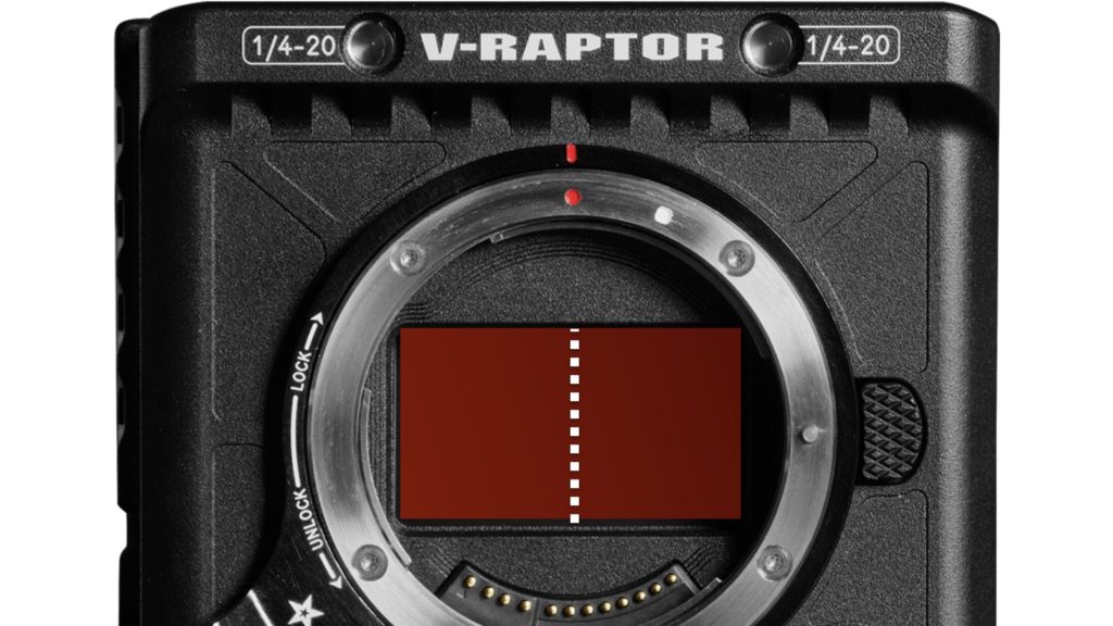 RED Raptor’s Stitched Sensor Shows Artifacts