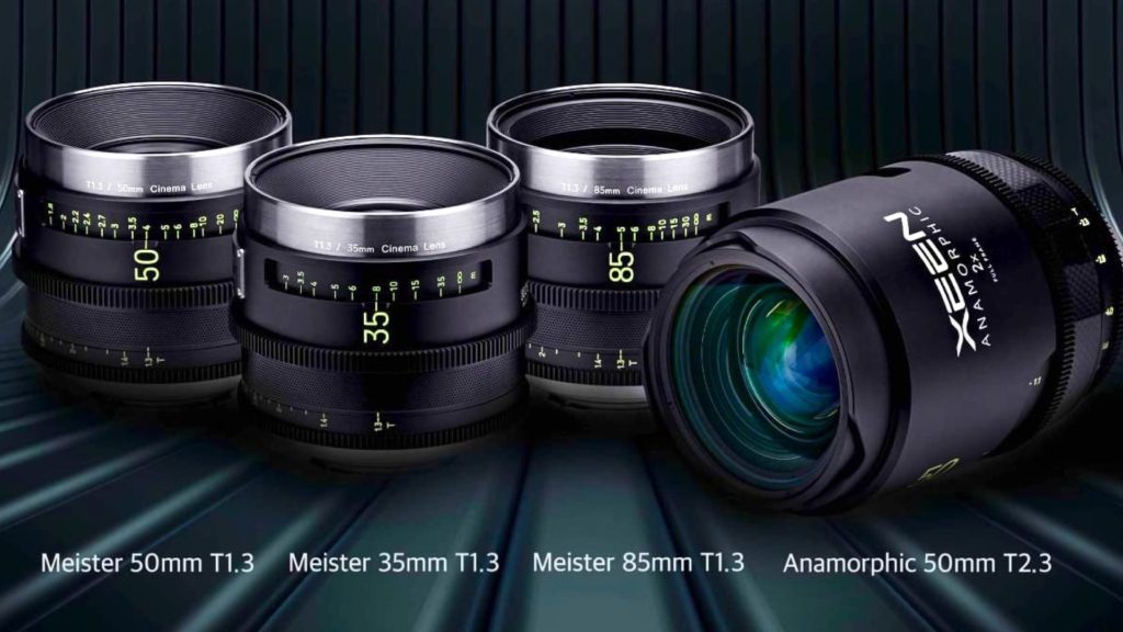 Samyang Announces “Hiigh-End” Full-Frame Lenses: XEEN Anamorphic 2X, and Meister Titanium Primes