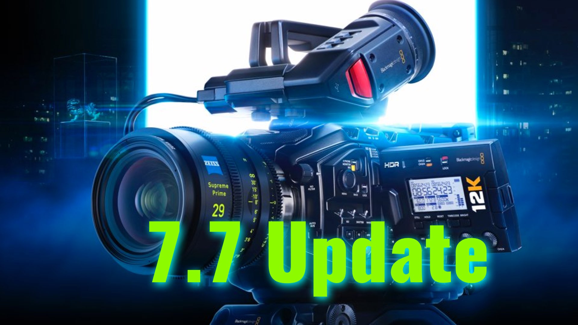 Blackmagic Refines URSA 12K Sensor With the Help of Firmware Update