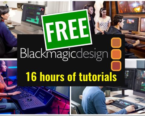 Blackmagic Publishes More Than 16 Hours of Video Tutorials, And They Are FREE