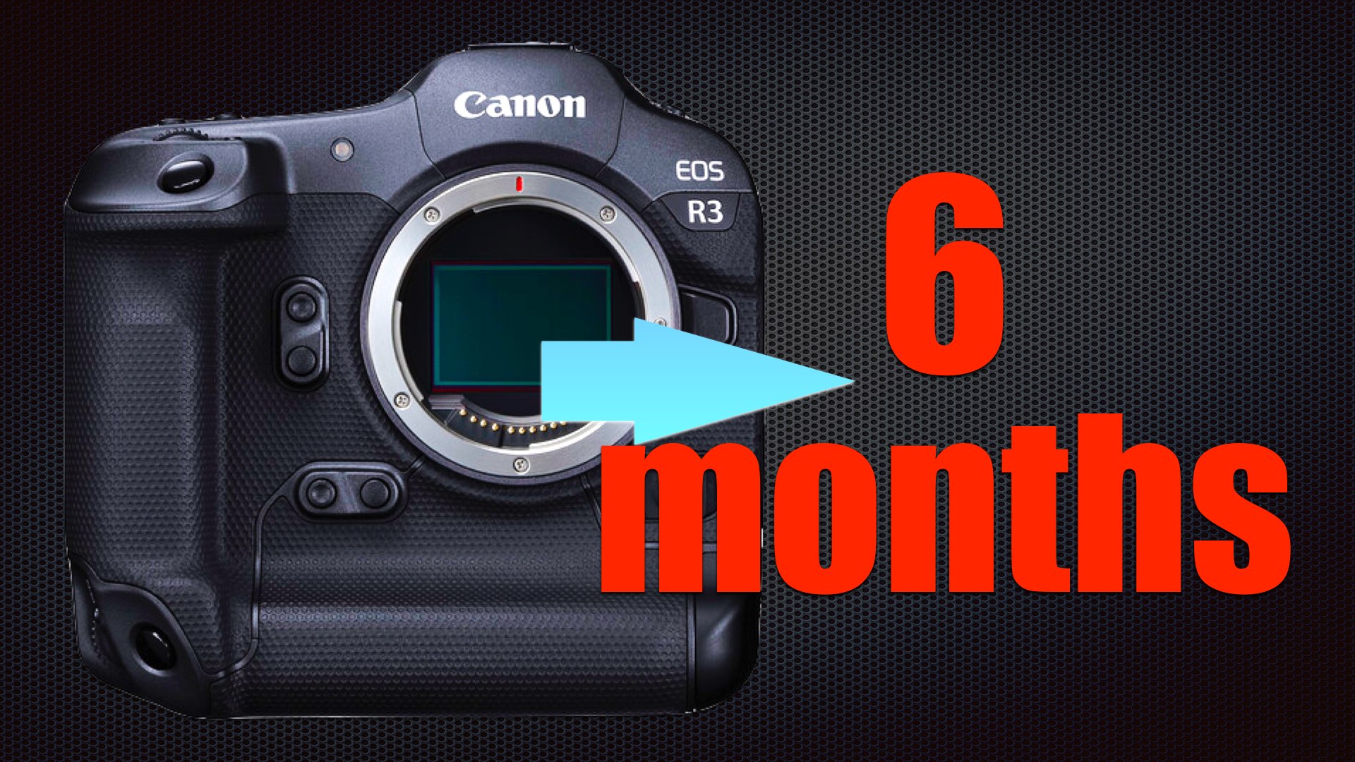 Canon: “It may take more than half a year to deliver the EOS R3”