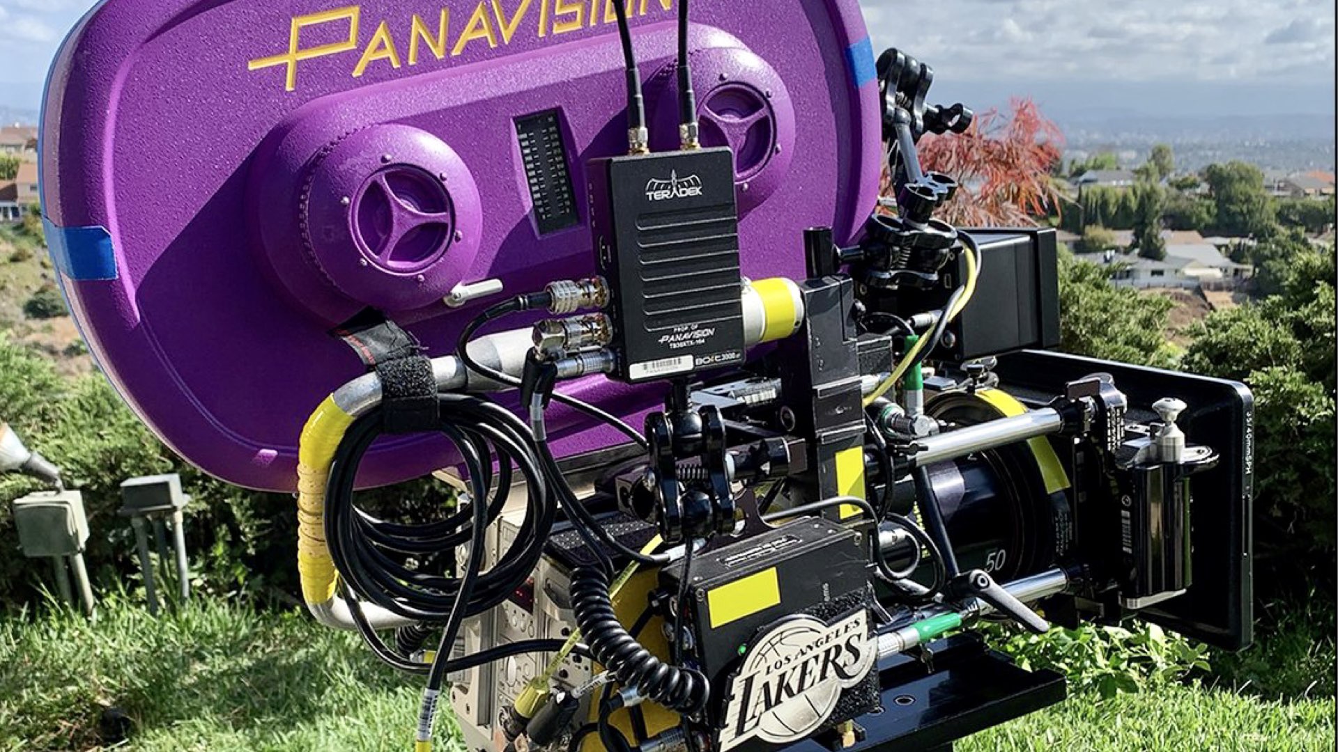 Behind the scenes of Winning Time: The Rise of the Lakers Dynasty. Picture: Panavision