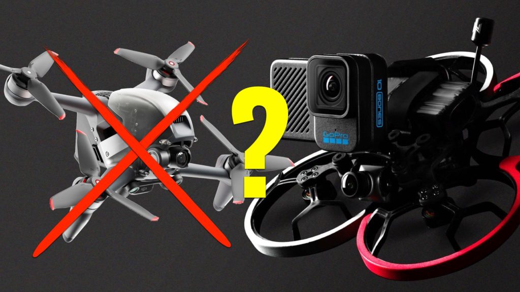 GoPro HERO10 Black Bones: DJI FPV Killer?