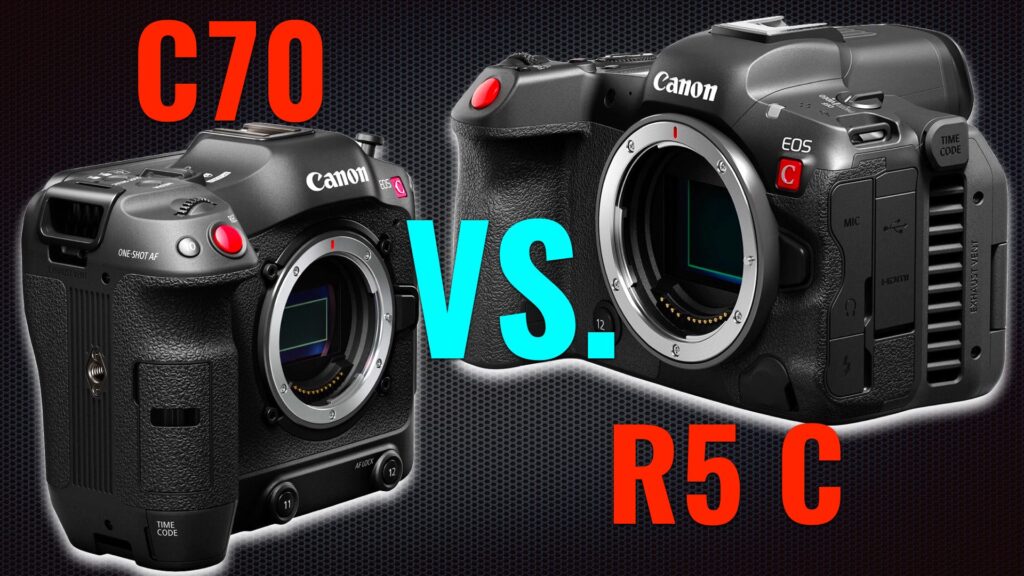 Canon Cinema EOS Comparison: C70 vs. R5 C