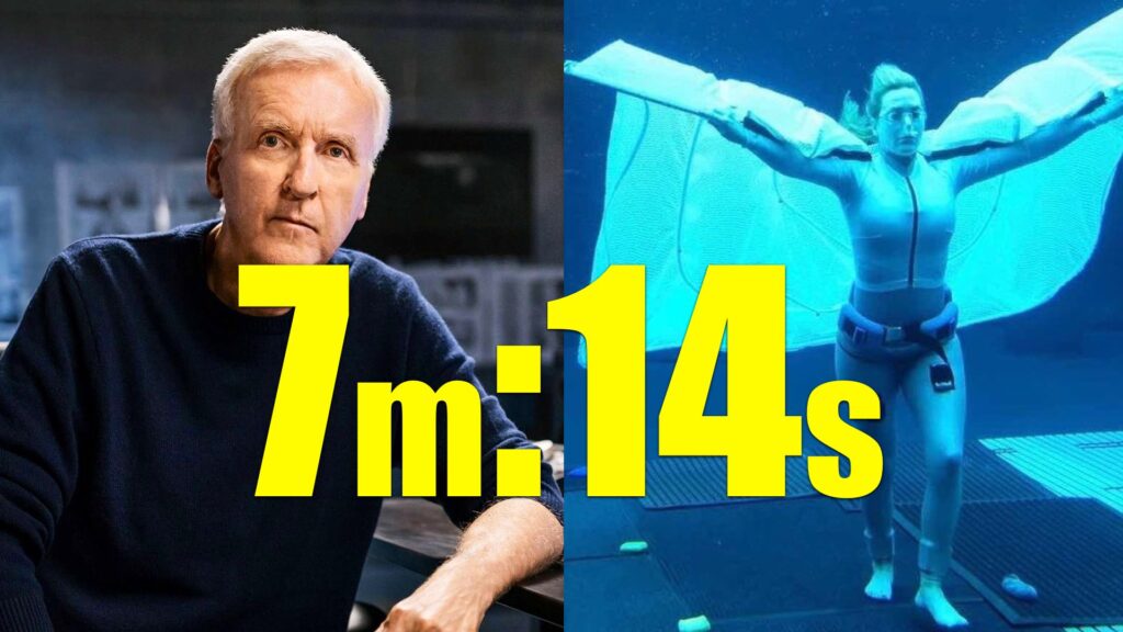 James Cameron: “You want it to look like the people are underwater, so they need to be underwater!”