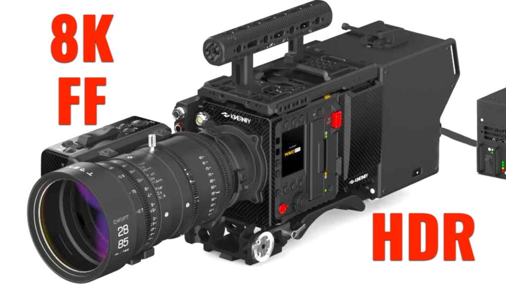 Kinefinity Introduces a New 8K HDR Full-Frame Broadcast Camera