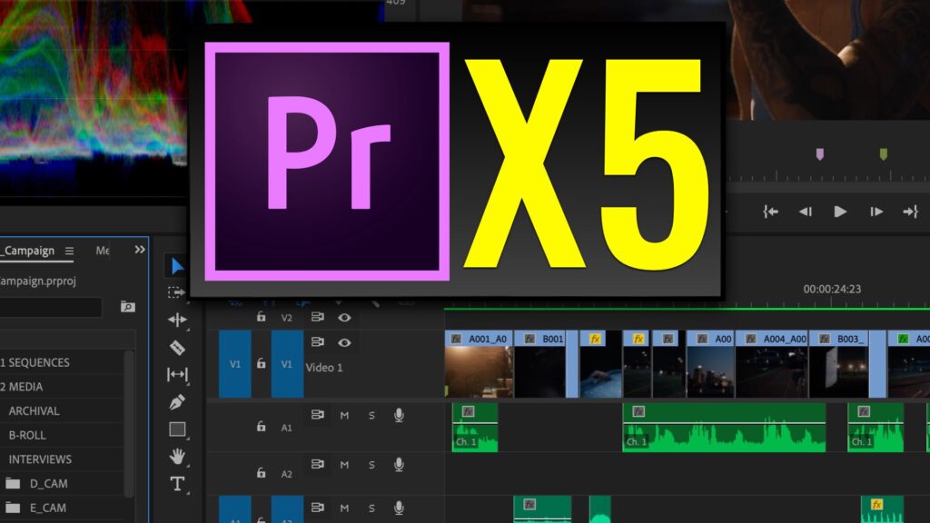 Adobe: “Premiere Pro Is Now X5 Faster”