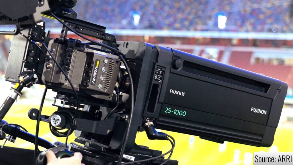 ARRI Amira and FUJINON Duvo 25-1000 to Broadcast Football Games