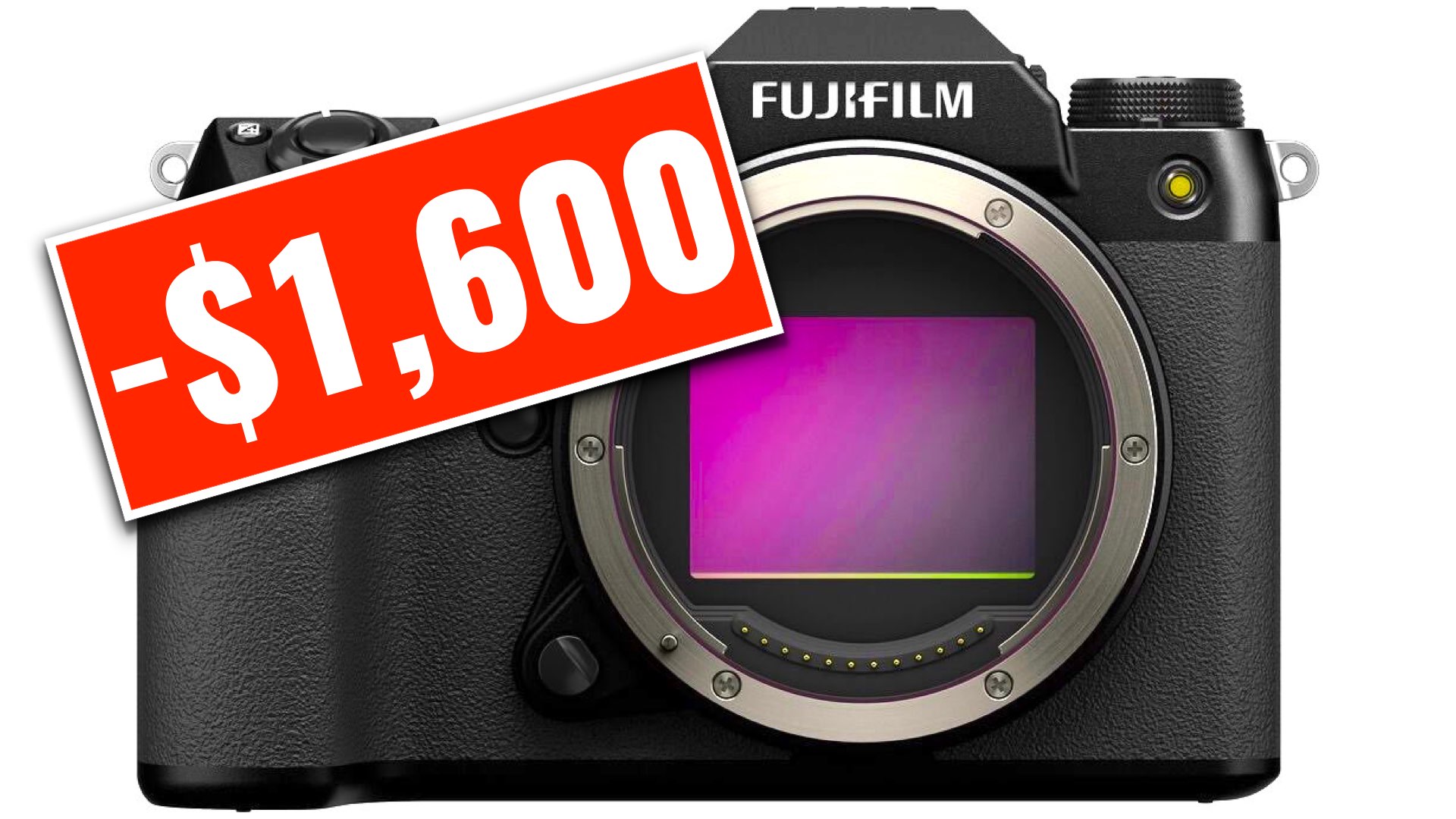 FUJIFILM GFX 100S Medium Format Mirrorless Camera is $1,600 Off