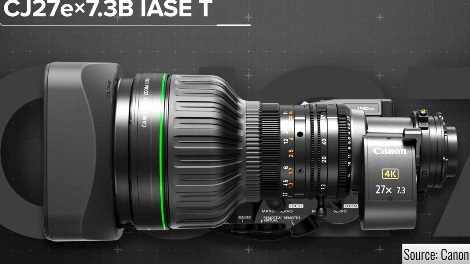 Canon Announces 27x Portable Broadcast Zoom Lens - Y.M.Cinema Magazine