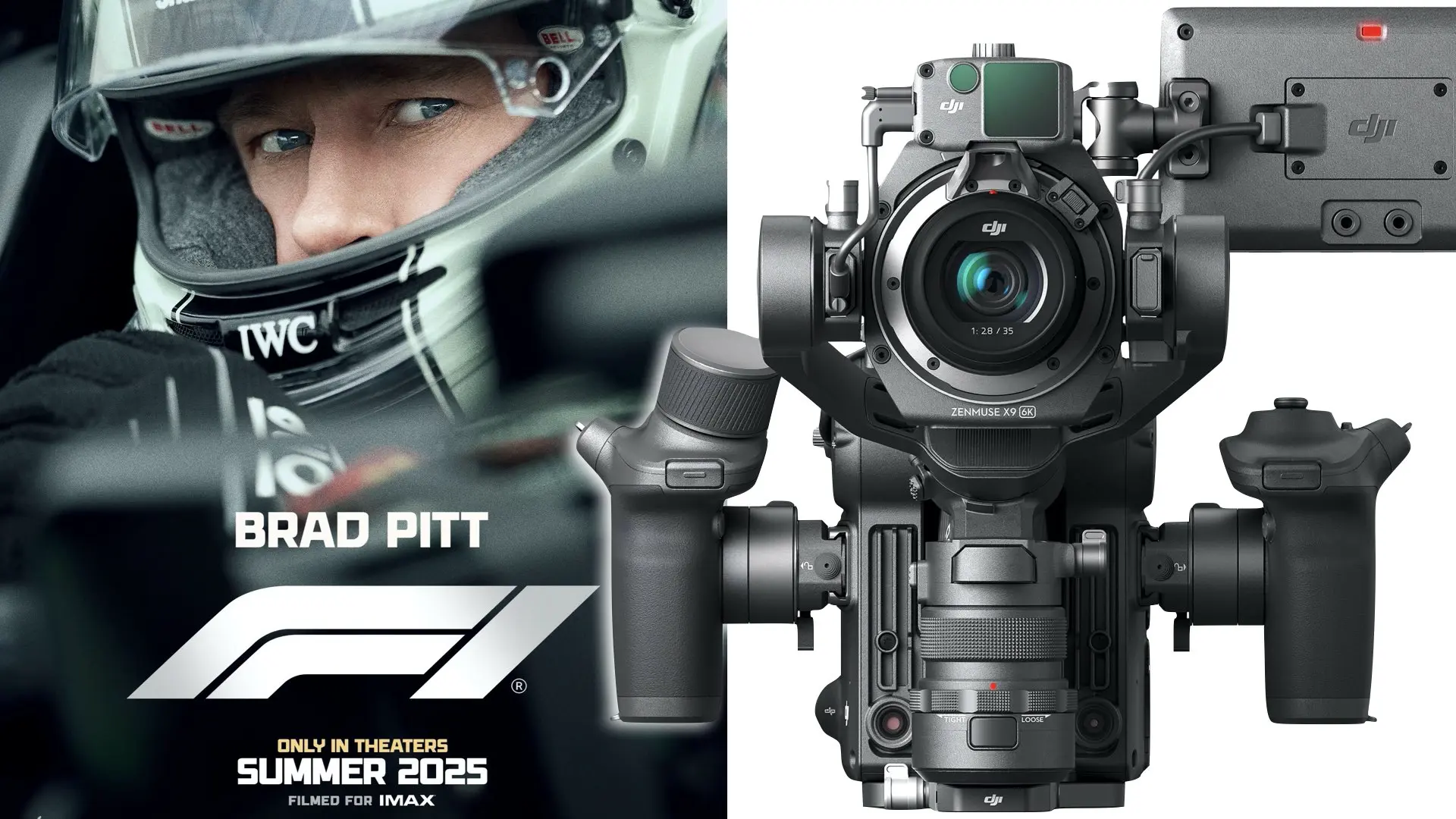 F1 film: Shot with DJI Ronin 4D?