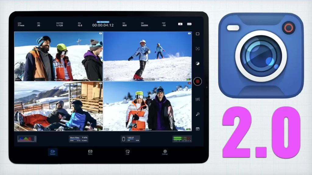 Blackmagic Camera App is now Available for iPad