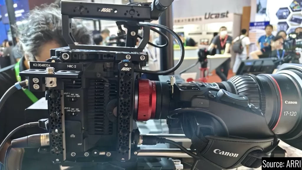 Canon EOS C400 Paired with ARRI Pro Cine Set Spotted at BIRTV