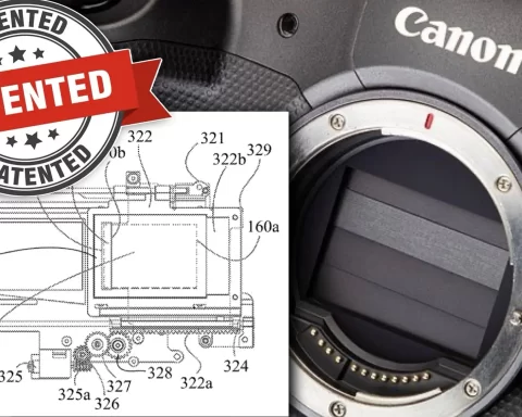 Canon Patent Suggests R3 Mark II With Built-In ND Filter