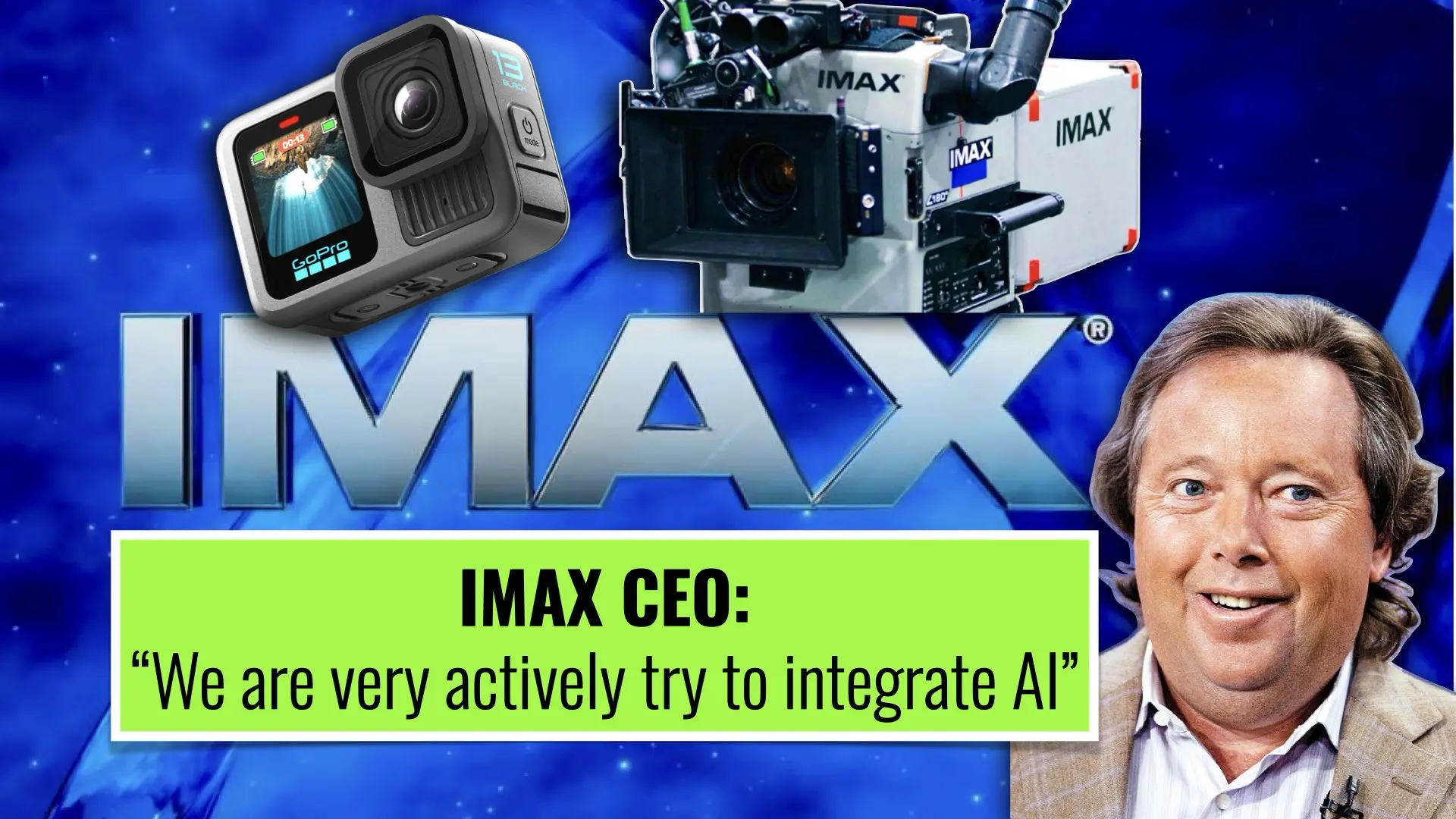 IMAX CEO Talks About AI