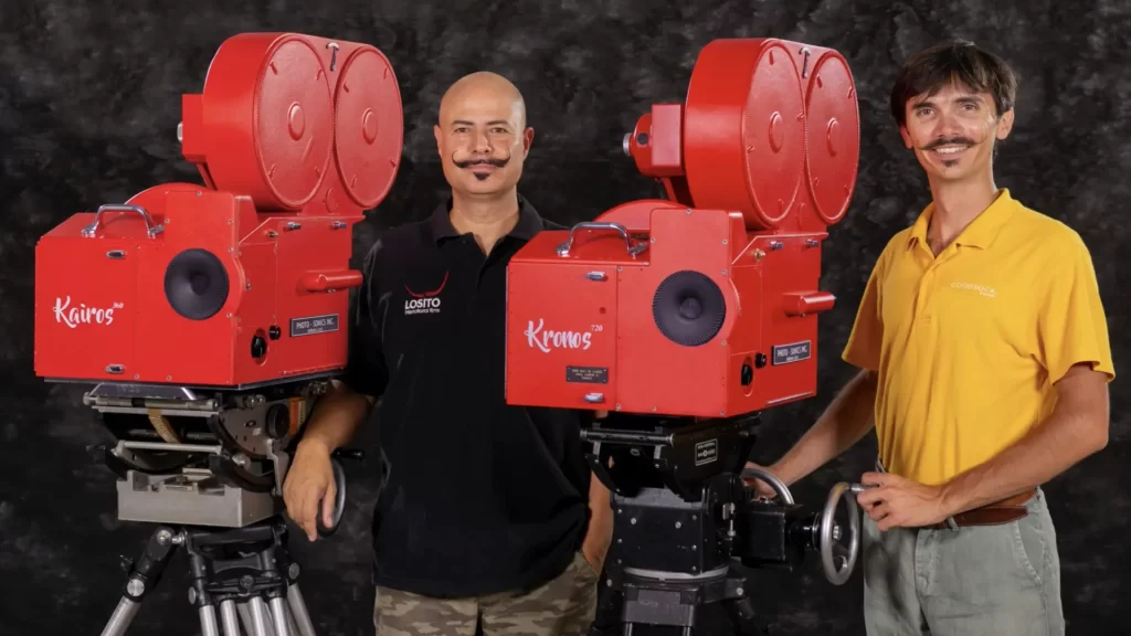 Meet Kairos and Kronos: 65mm Slow Motion Film Cameras