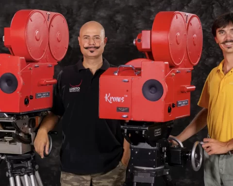 Meet Kairos and Kronos: 65mm Slow Motion Film Cameras