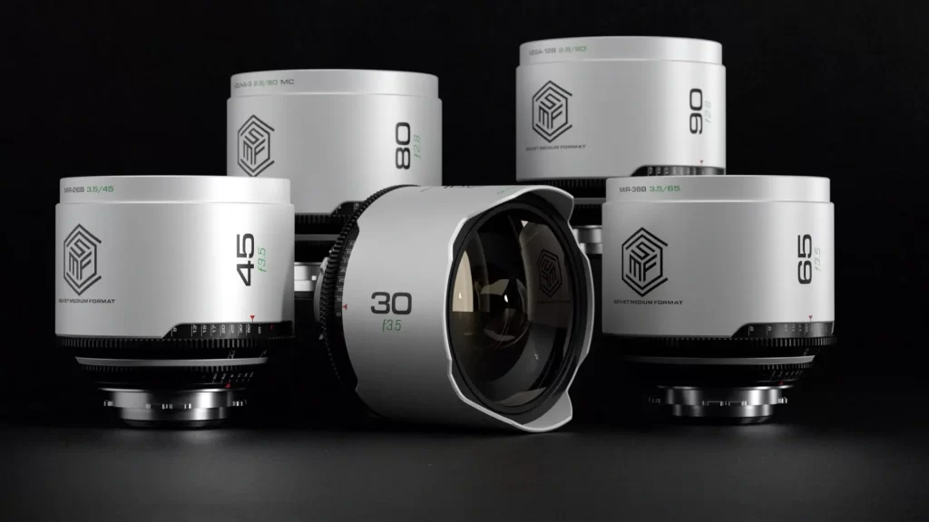 Meet the SMF (Soviet Medium Format) Cinema Lenses