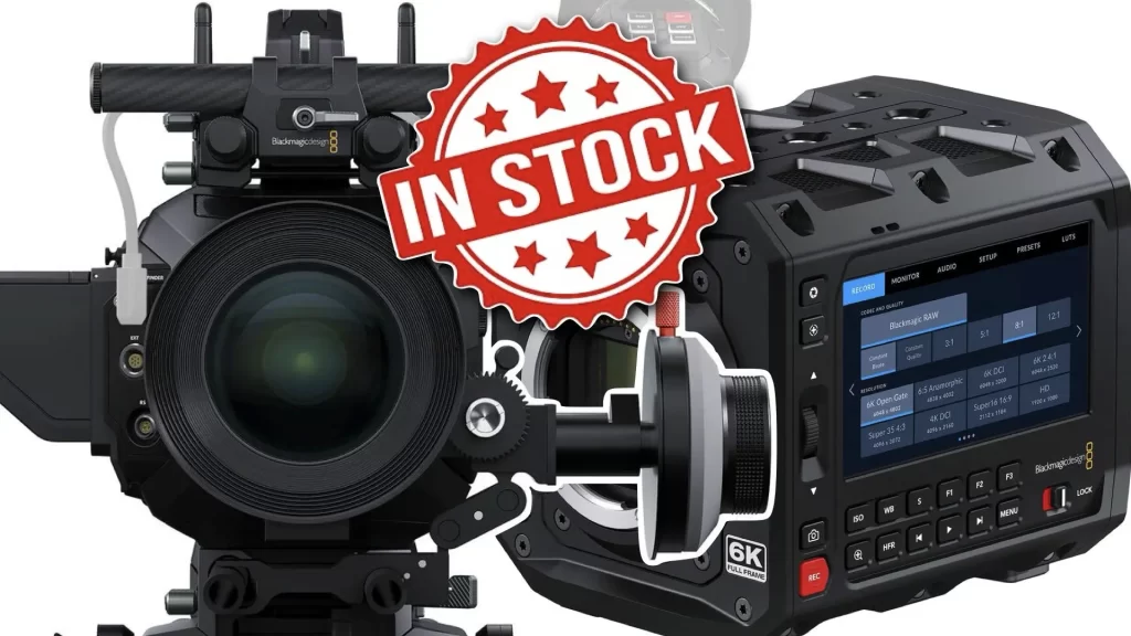 Blackmagic URSA Cine 12K and PYXIS 6K Start Shipping