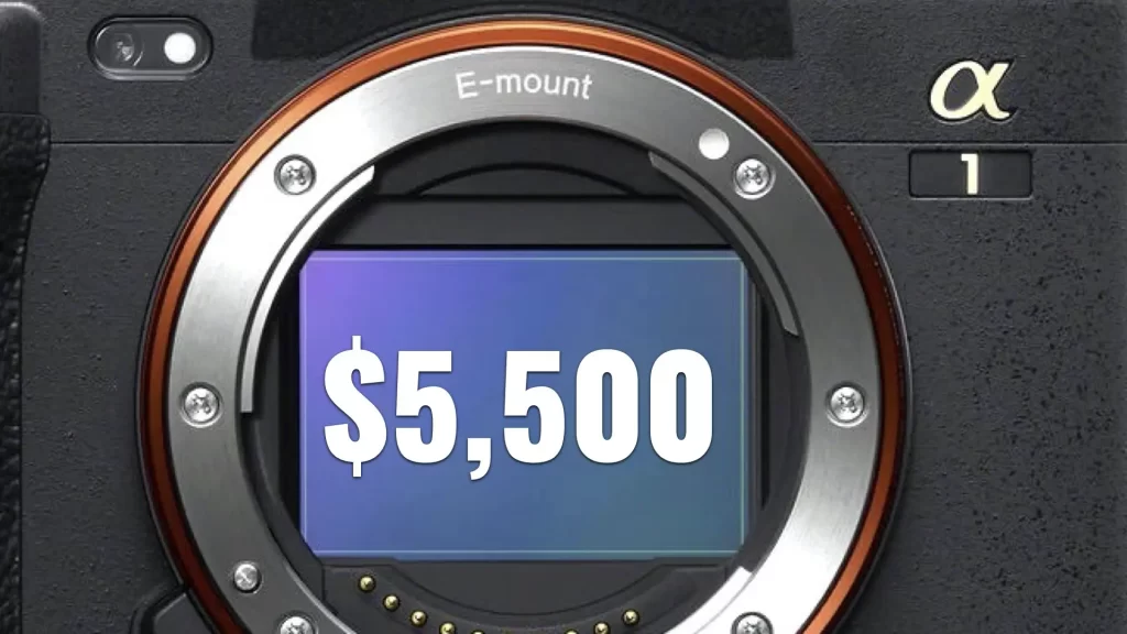 Sony Alpha 1 Gets a $1,000 Price Slash