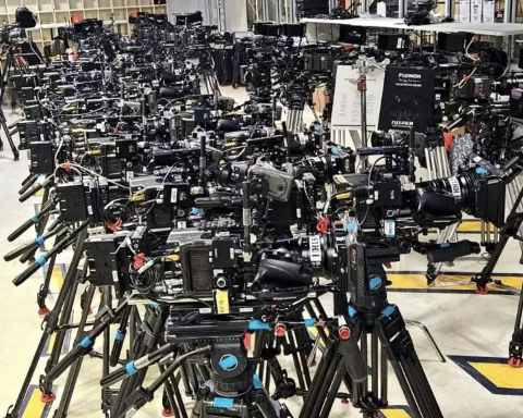 Can You Count How Many ARRI Cameras Were Used in This Crazy Production?