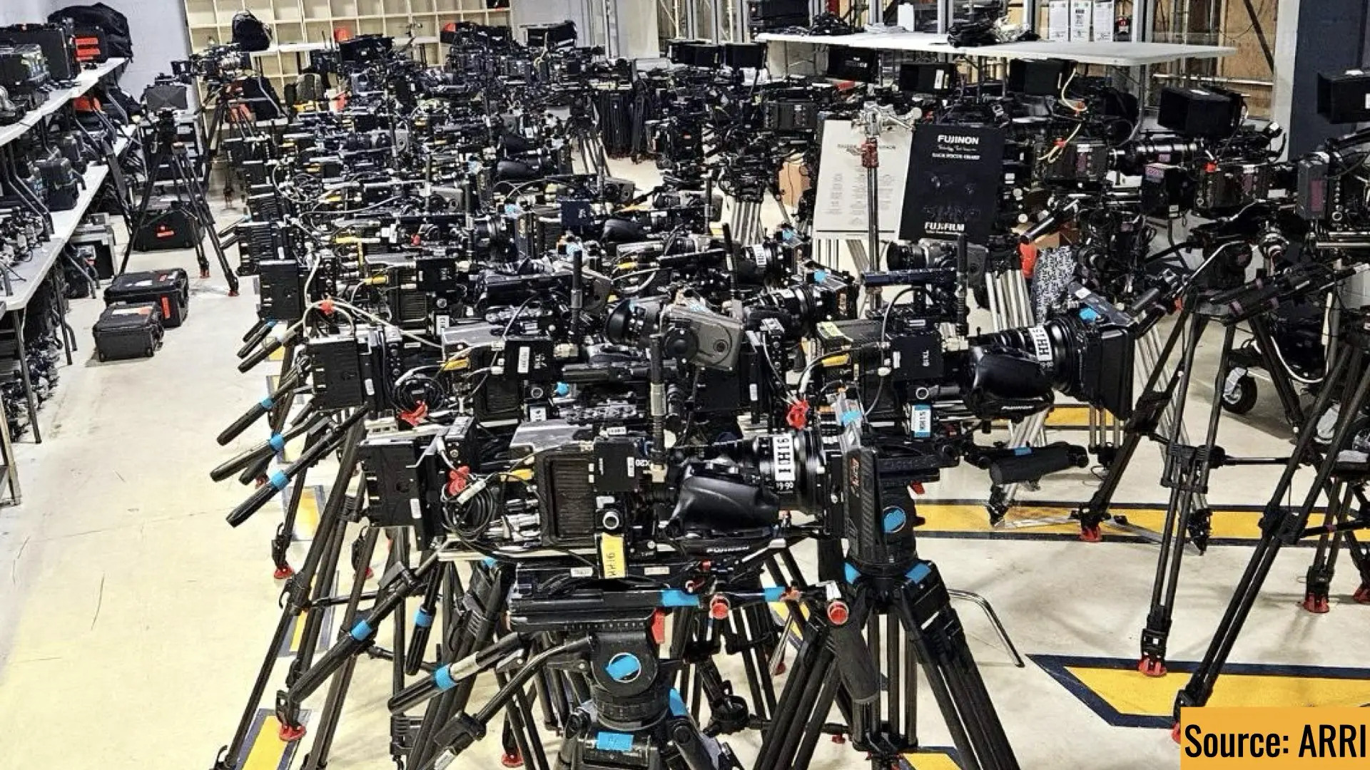 Can You Count How Many ARRI Cameras Were Used in This Crazy Production?