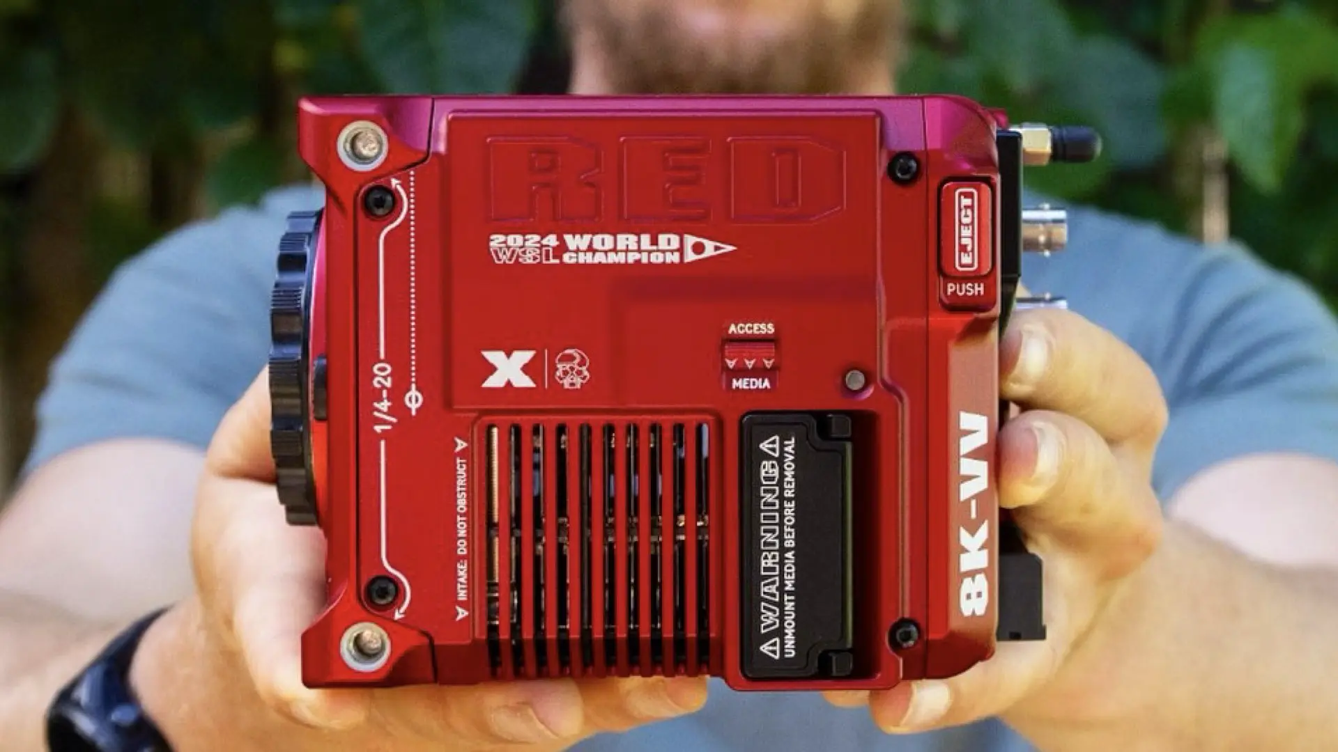 John John Florence Receives the RED V-RAPTOR [X] Custom Camera: A True "Red" RED