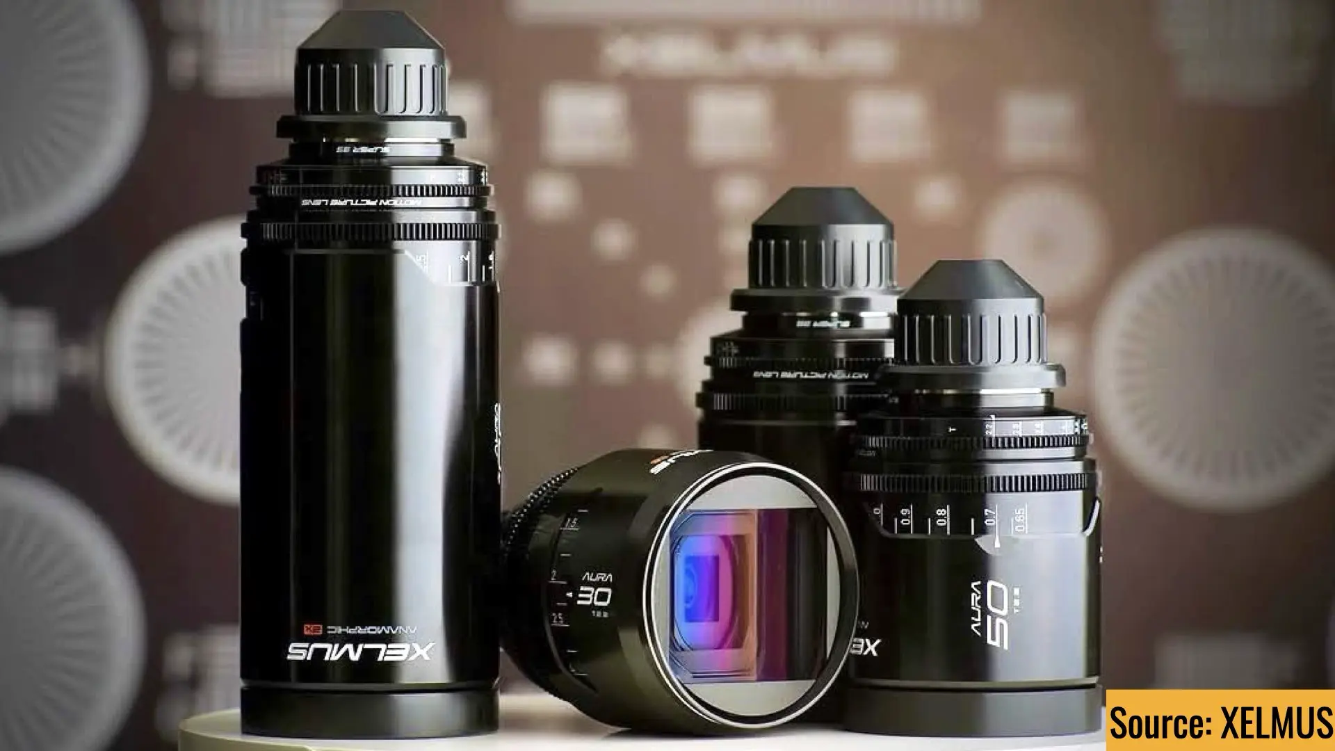 No, These Are Not Panavision, But XELMUS New Anamorphic Lenses Called AURA