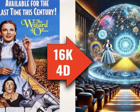 The Wizard of Oz (16K) Sphere Project- Reimagining Cinema with Cutting-Edge Technology