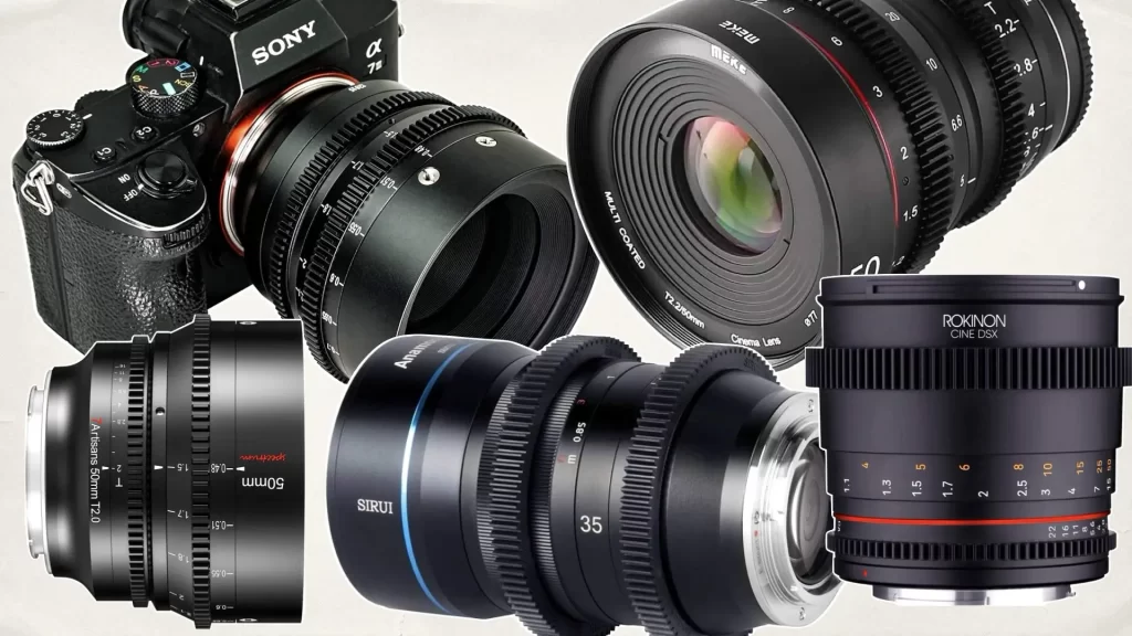 Finding Cinema Lenses on Amazon: A Guide for Filmmakers