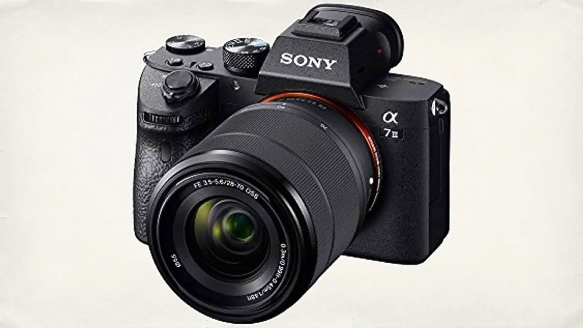 Sony a7 III Mirrorless Camera