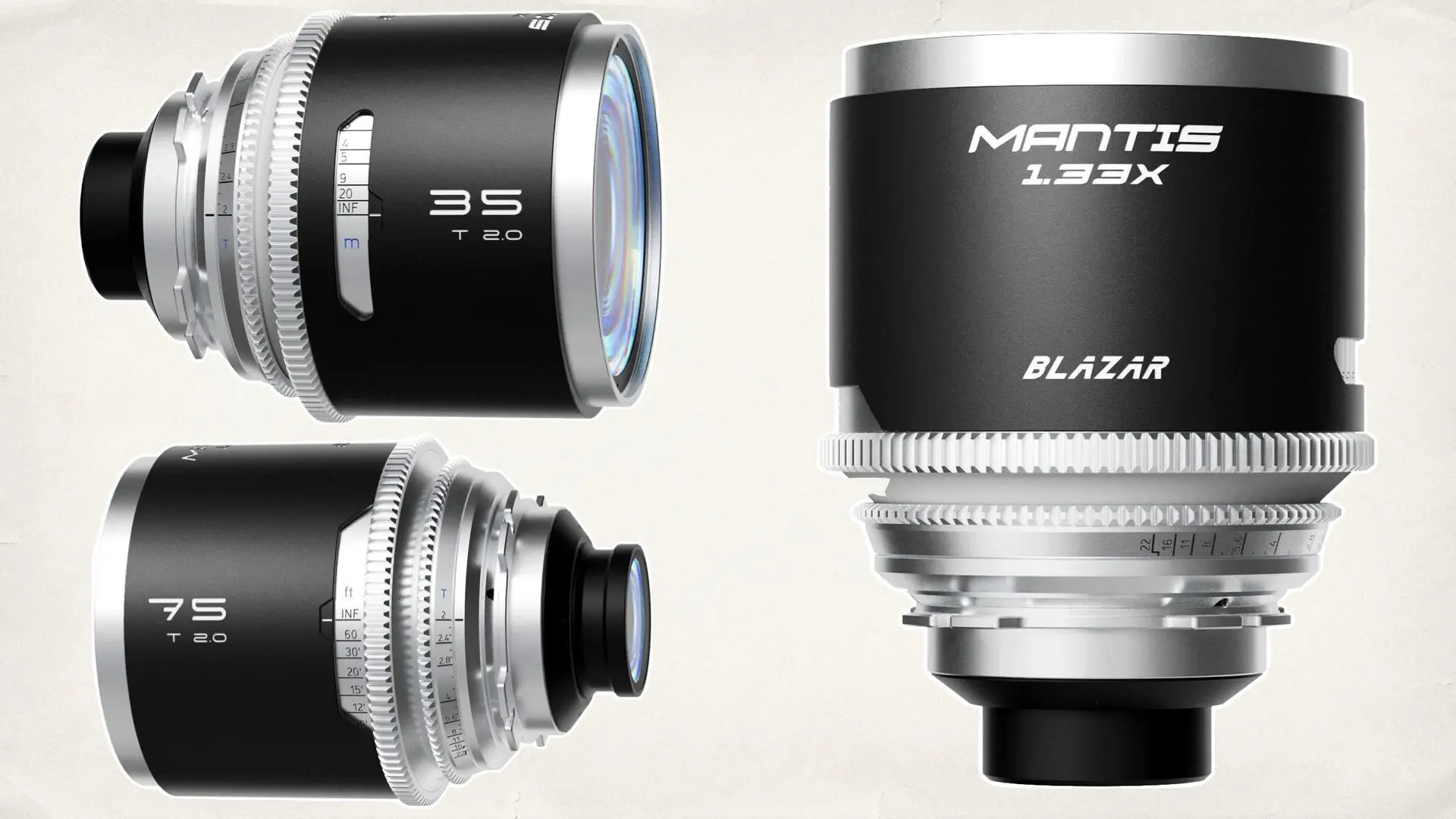 Blazar Mantis 1.33X Full Frame Anamorphic Lenses Priced at $900: A New Milestone in Affordable Cinema Optics