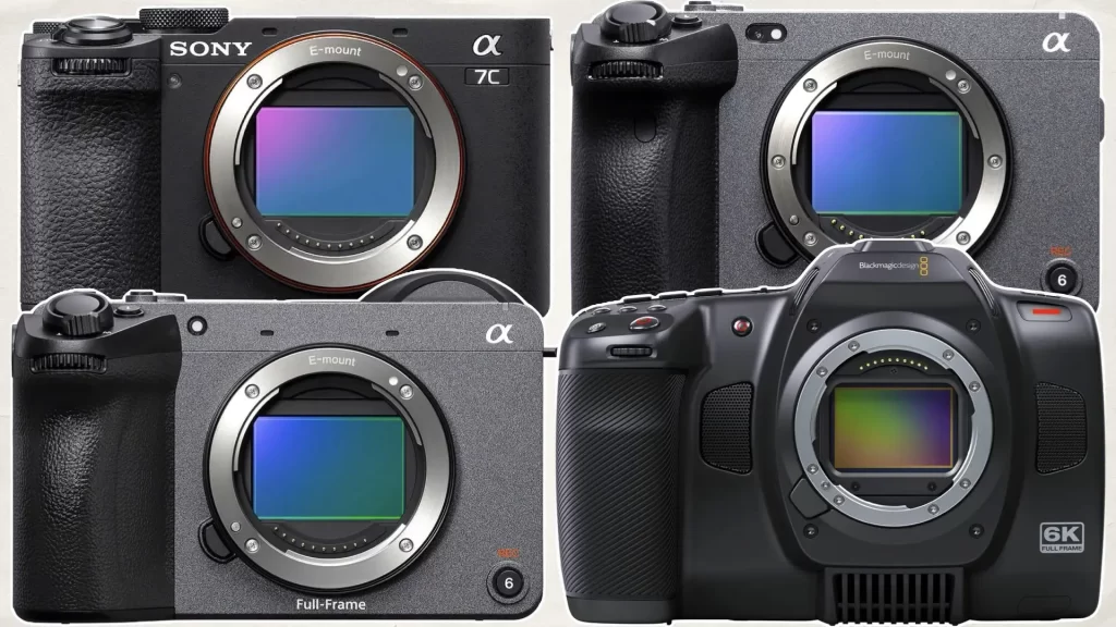 Sony FX2 vs a7C II vs FX3 vs Blackmagic 6K: Which Cinema Camera Should You Choose?