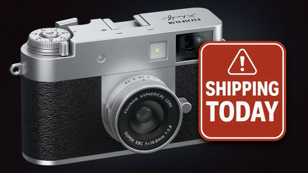 The Fujifilm X-Half Is Shipping Today – Act Fast Before It’s Gone!