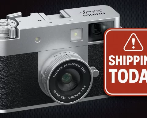The Fujifilm X-Half Is Shipping Today – Act Fast Before It’s Gone!