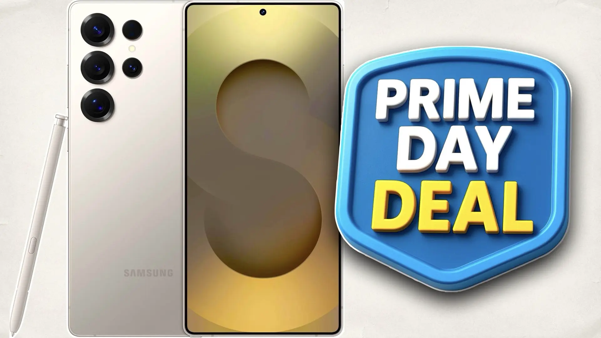 The Samsung Galaxy S25 on Amazon Prime Day