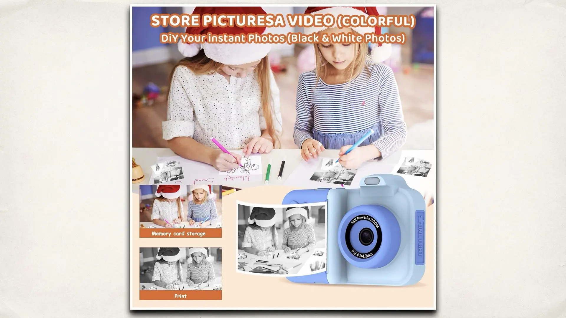 The MISIRUN S1 Kids Camera