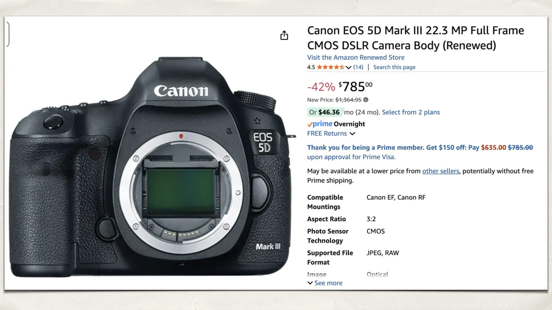 Canon EOS 5D Mark III DSLR — The Video Revolution Starter