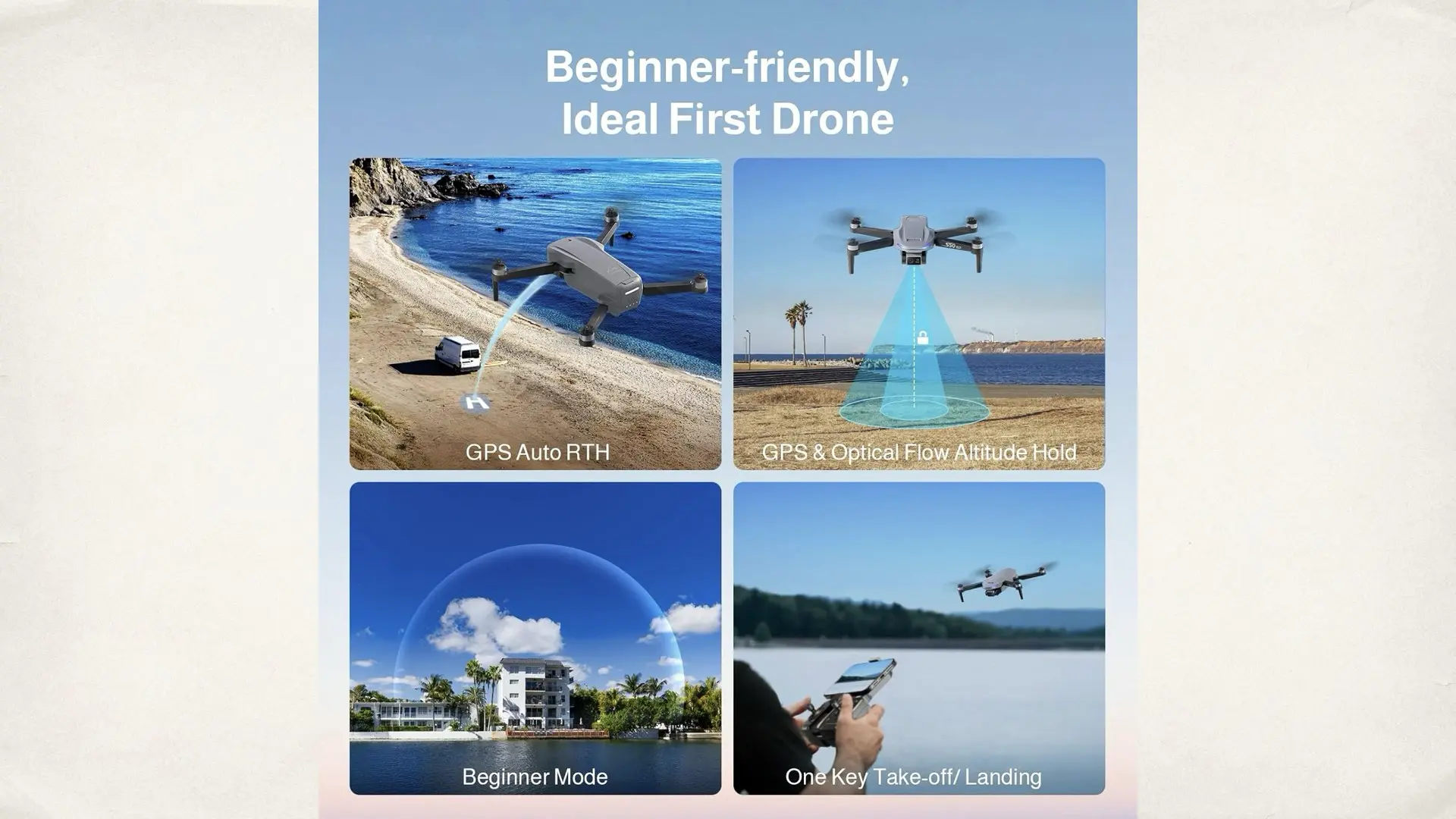 The Ameta S50 Lite FPV Drone on Amazon