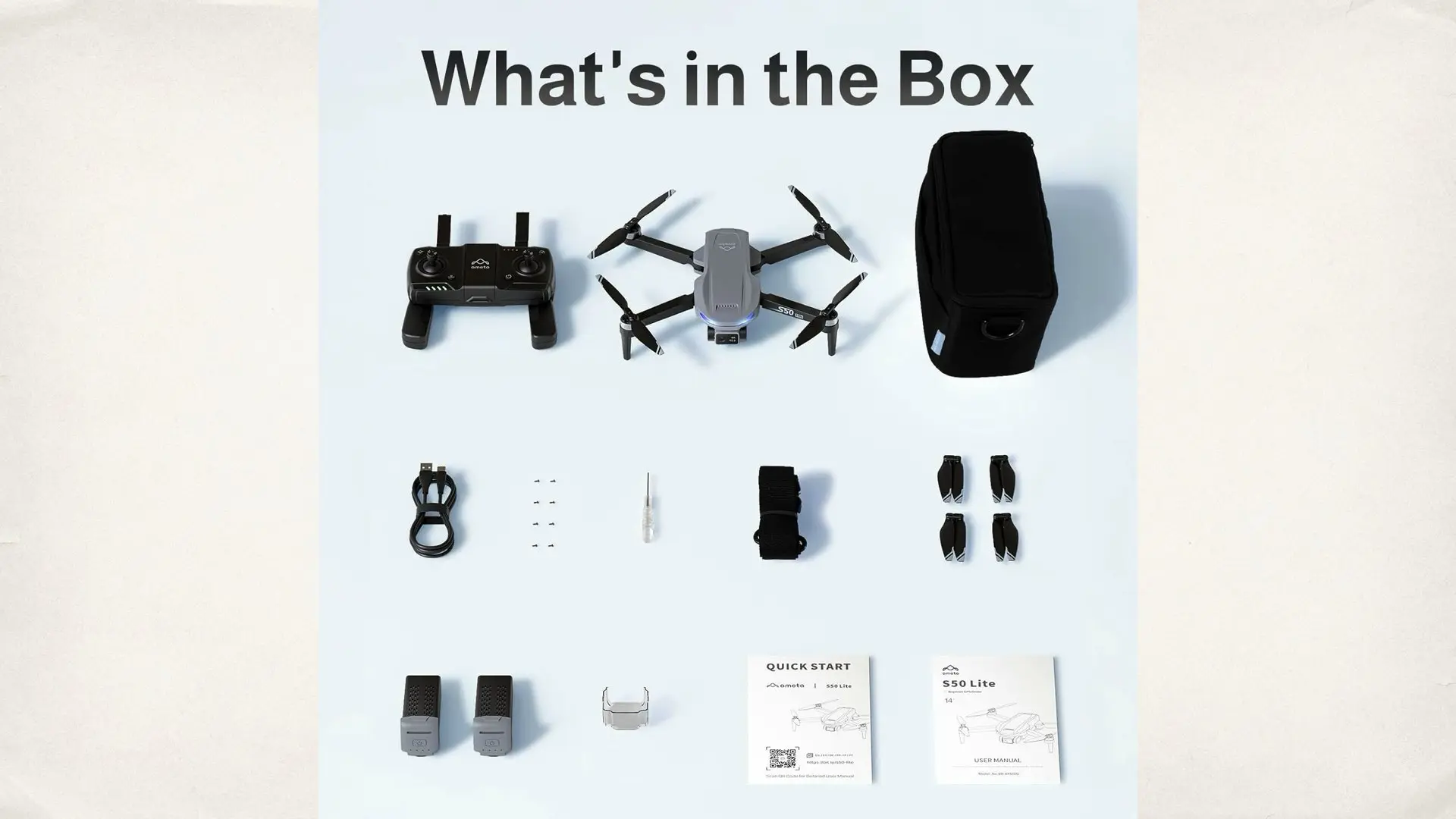 The Ameta S50 Lite FPV Drone on Amazon