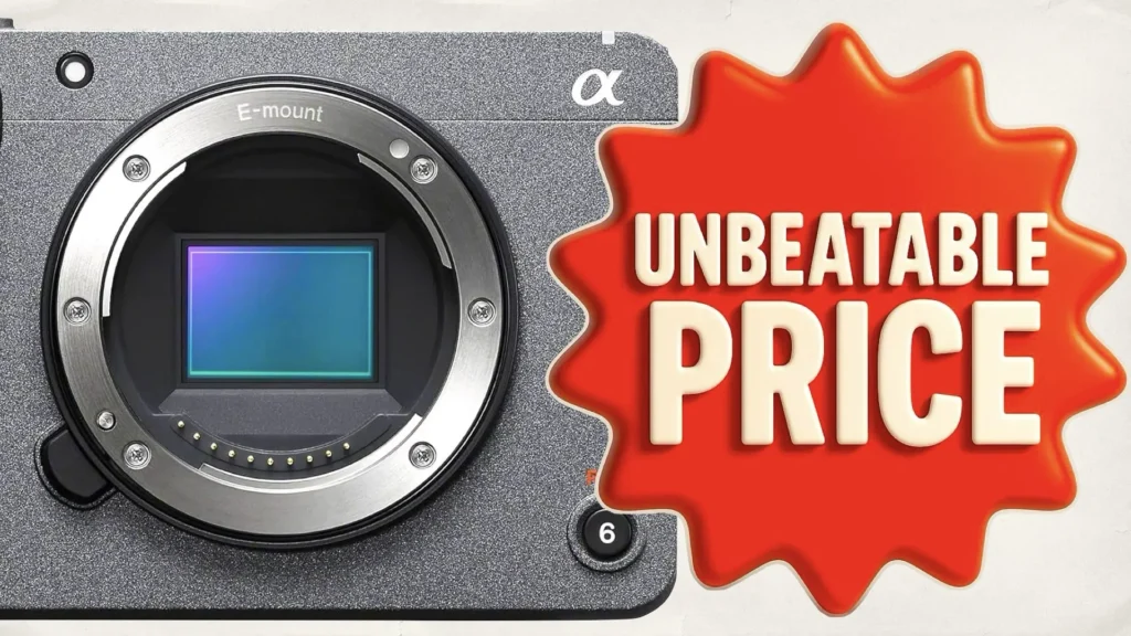 Amazon Undercuts Major Retailers on Sony FX30 Cinema Line Camera
