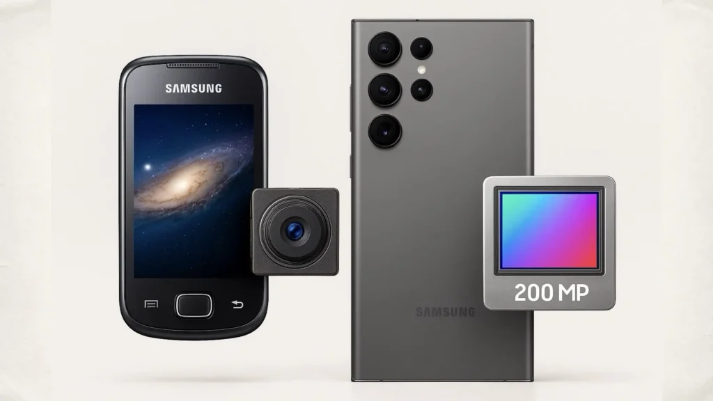 Samsung Presents: 15 Years of Galaxy Camera Innovation. From 5 MP to 200 MP DSLR Like Smartphones