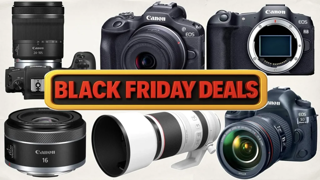 Every Canon Black Friday Deal on Amazon Right Now: Cameras and Lenses You Shouldn’t Miss