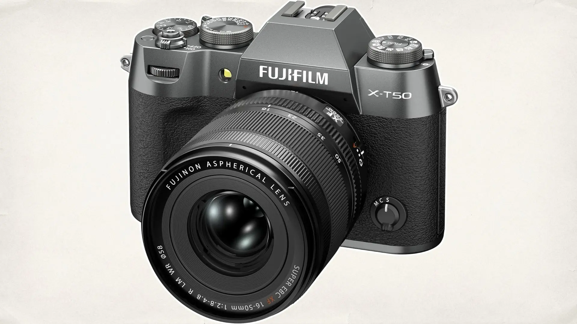 Fujifilm X-T50 Mirrorless Digital Camera XF16-50mmF2.8-4.8 R LM WR Lens Kit