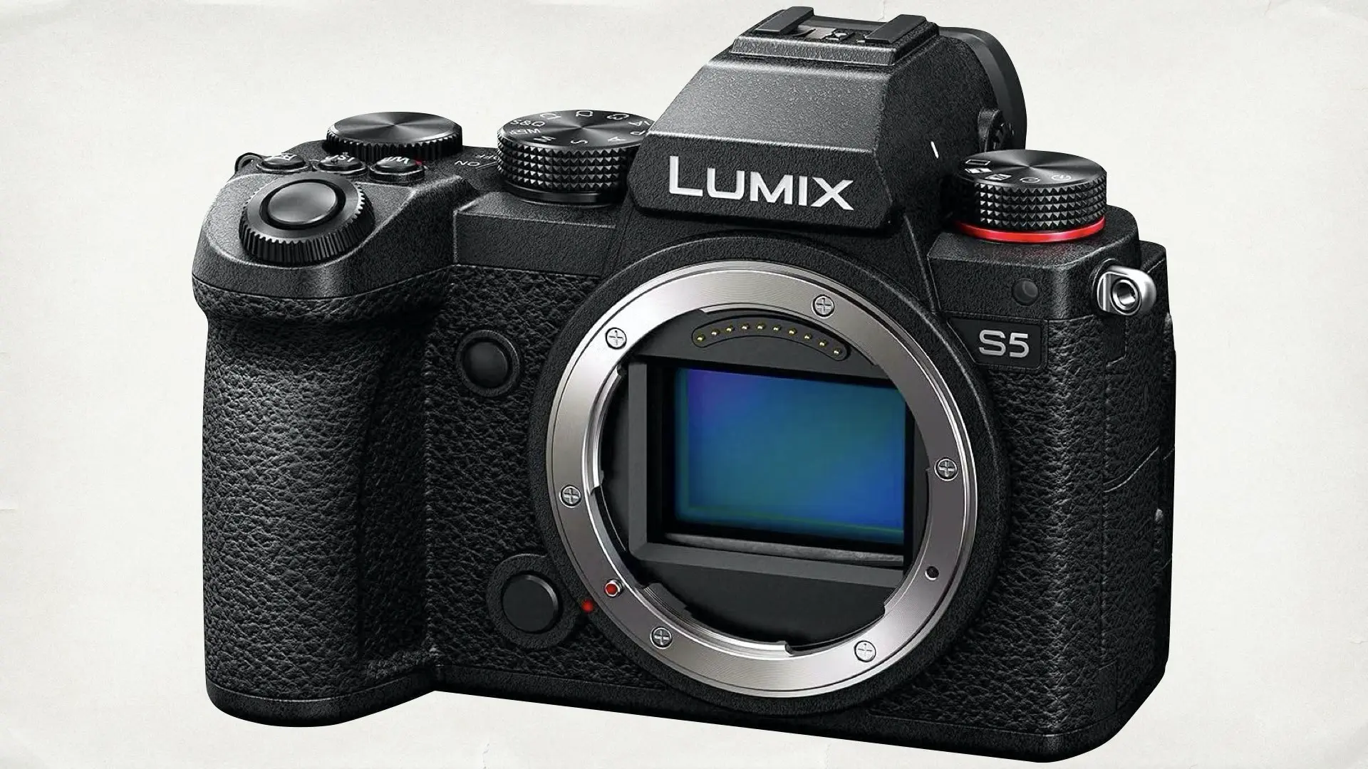 Panasonic LUMIX S5 4K Mirrorless Full-Frame L-Mount Camera.