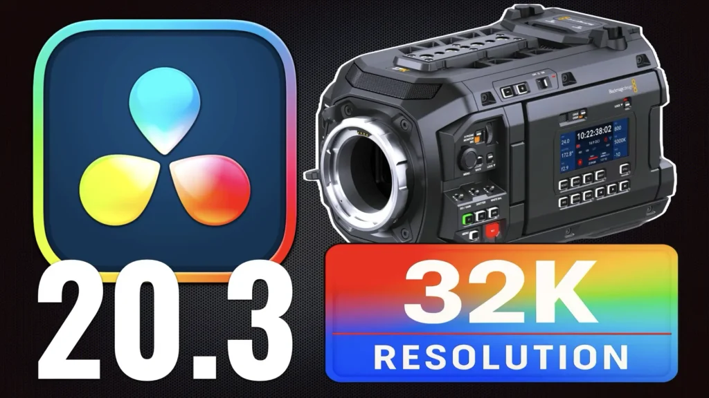 DaVinci Resolve 20.3 Turns the URSA Cine 17K 65 Into a Full 32K