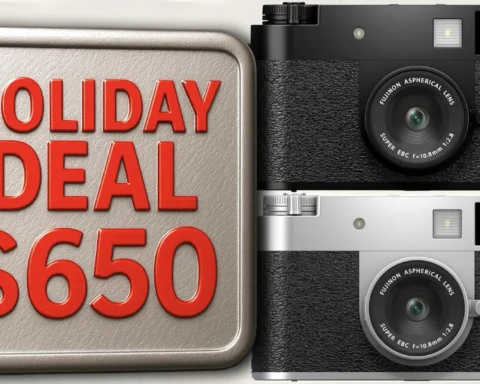 Fujifilm X Half Gets a Cool Amazon Holiday Deal