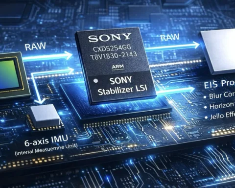 Sony Is Presenting a New Image Stabilization Chip